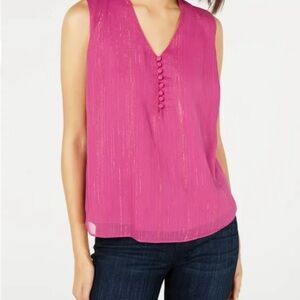 Maison Jules Ladies Purple Blouse. Size Medium